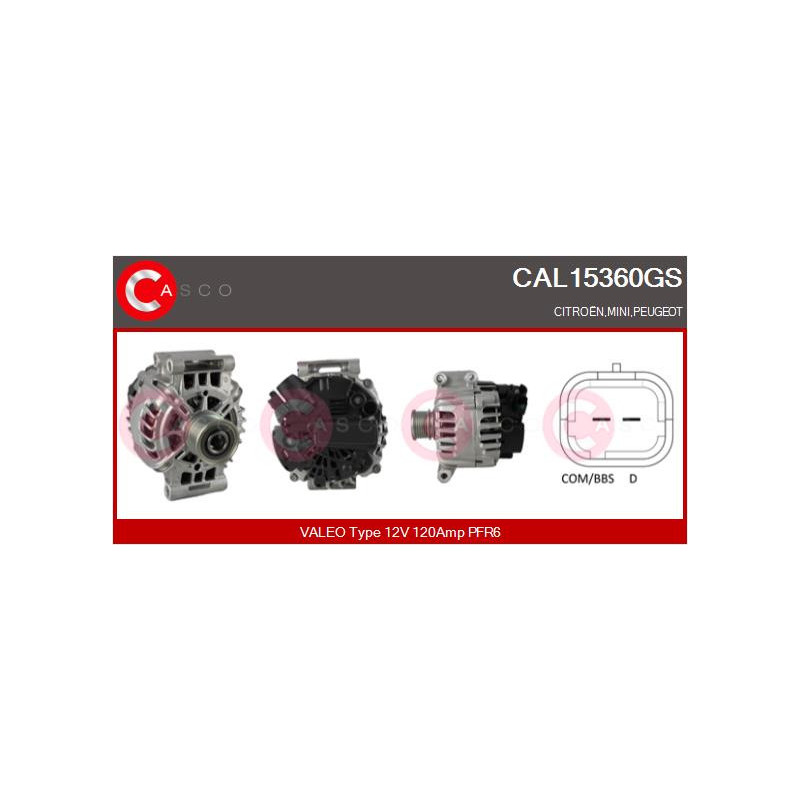 Alternateur CASCO