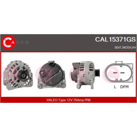 Alternateur CASCO