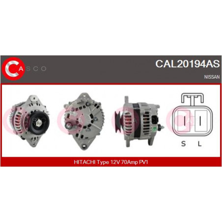 Alternateur CASCO
