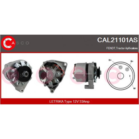 Alternateur CASCO