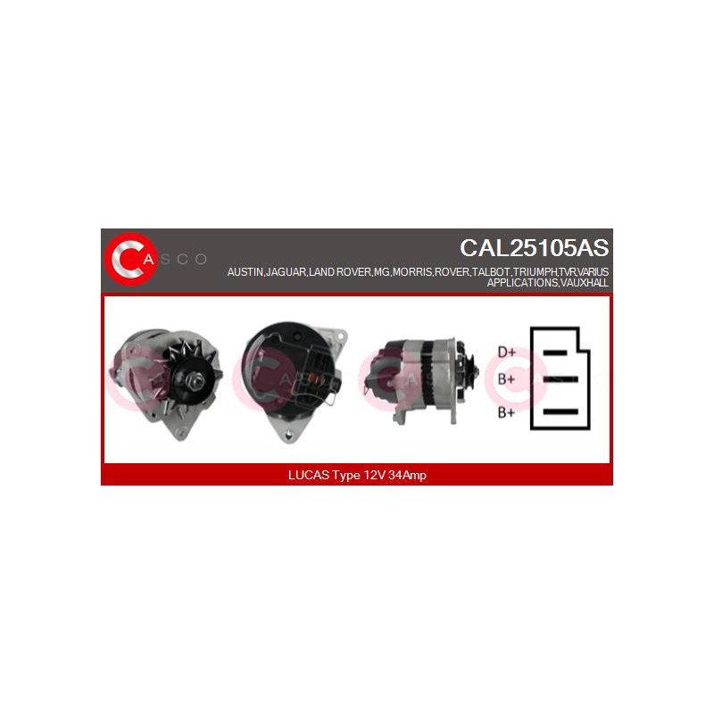 Alternateur CASCO