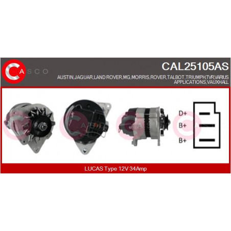 Alternateur CASCO