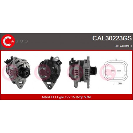 Alternateur CASCO