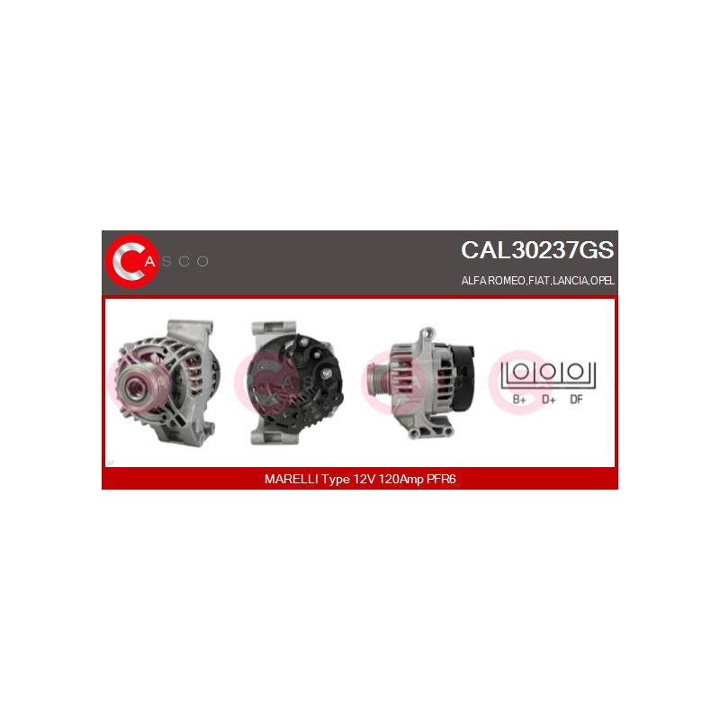 Alternateur CASCO
