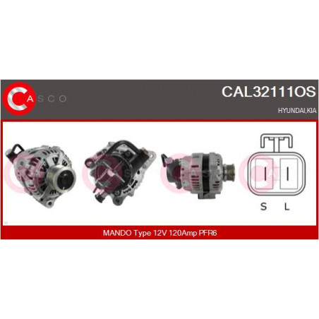 Alternateur CASCO
