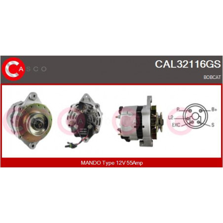 Alternateur CASCO