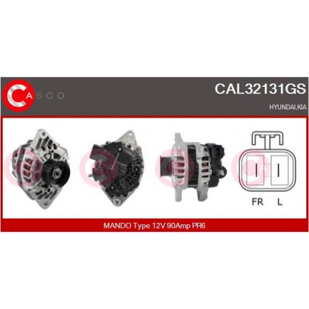 Alternateur CASCO