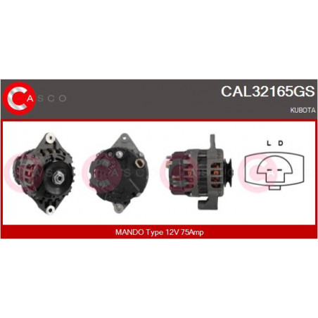 Alternateur CASCO