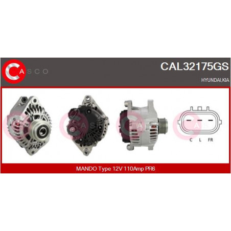 Alternateur CASCO