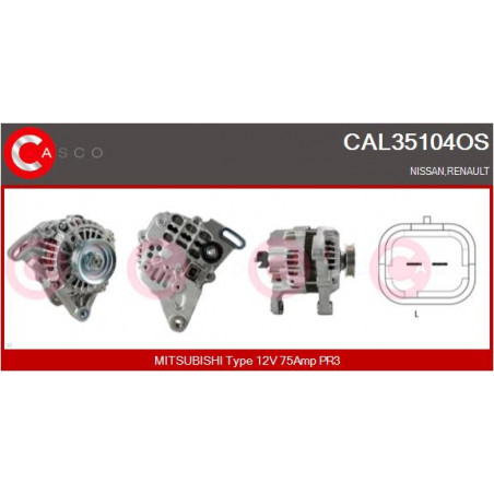 Alternateur CASCO