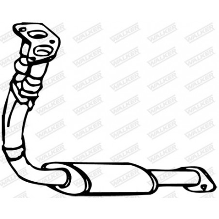 Silencieux avant WALKER