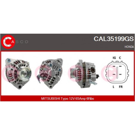 Alternateur CASCO