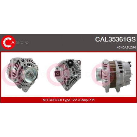 Alternateur CASCO