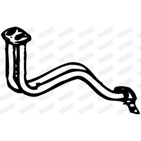 Tuyau d'échappement WALKER