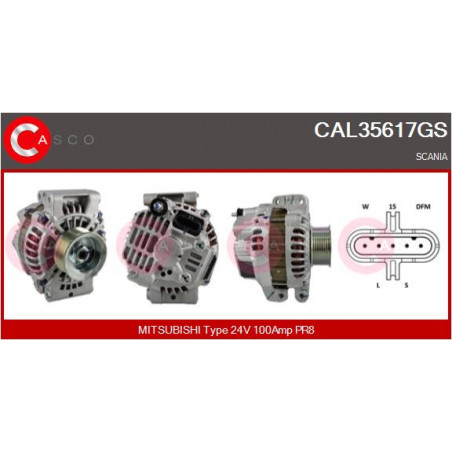 Alternateur CASCO