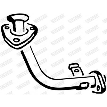 Tuyau d'échappement WALKER