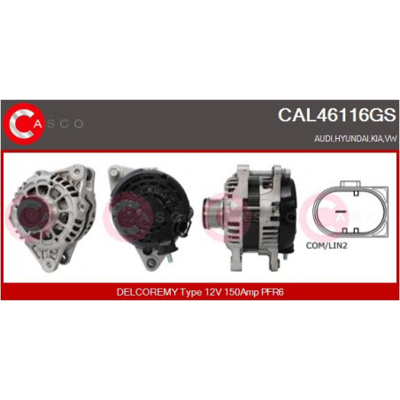 Alternateur CASCO