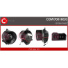 Pulseur d'air habitacle CASCO