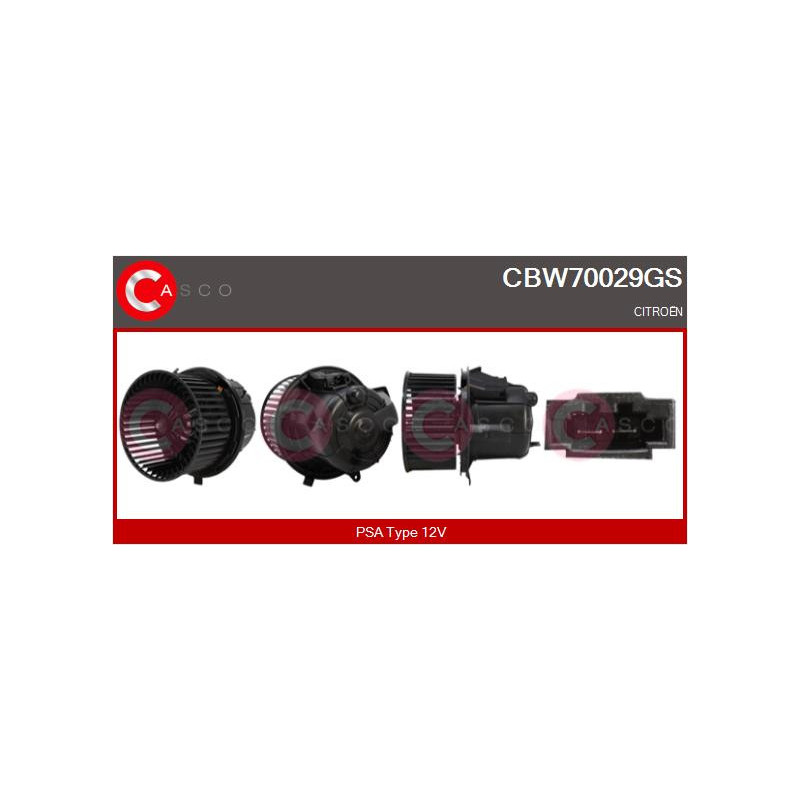 Pulseur d'air habitacle CASCO