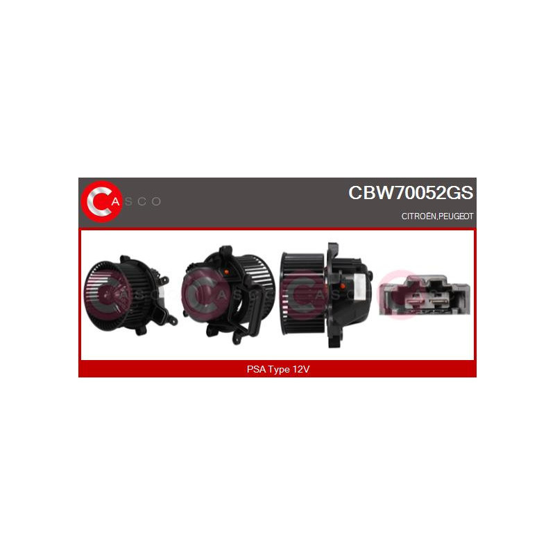 Pulseur d'air habitacle CASCO