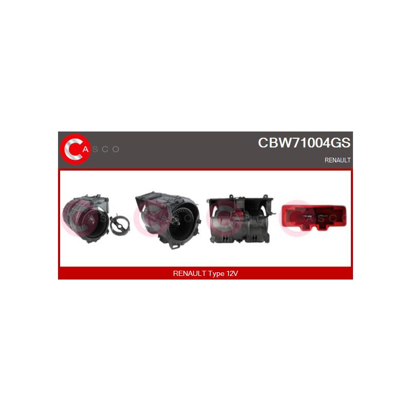 Pulseur d'air habitacle CASCO