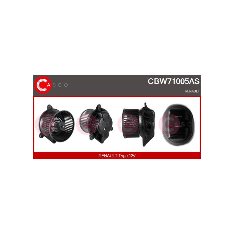 Pulseur d'air habitacle CASCO