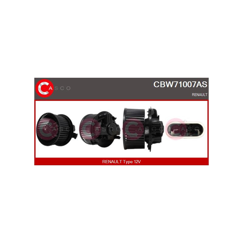 Pulseur d'air habitacle CASCO