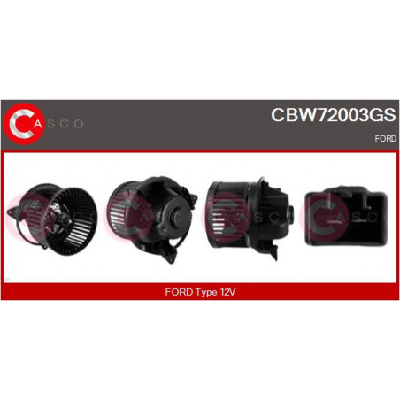 Pulseur d'air habitacle CASCO