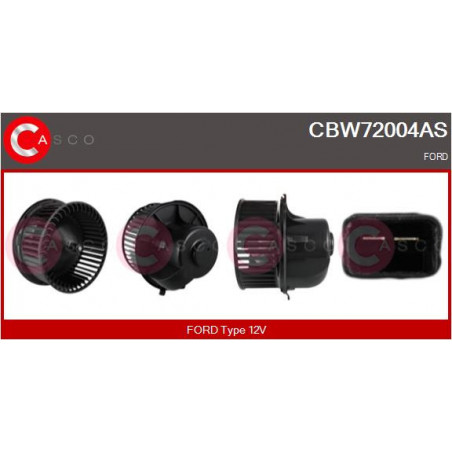 Pulseur d'air habitacle CASCO