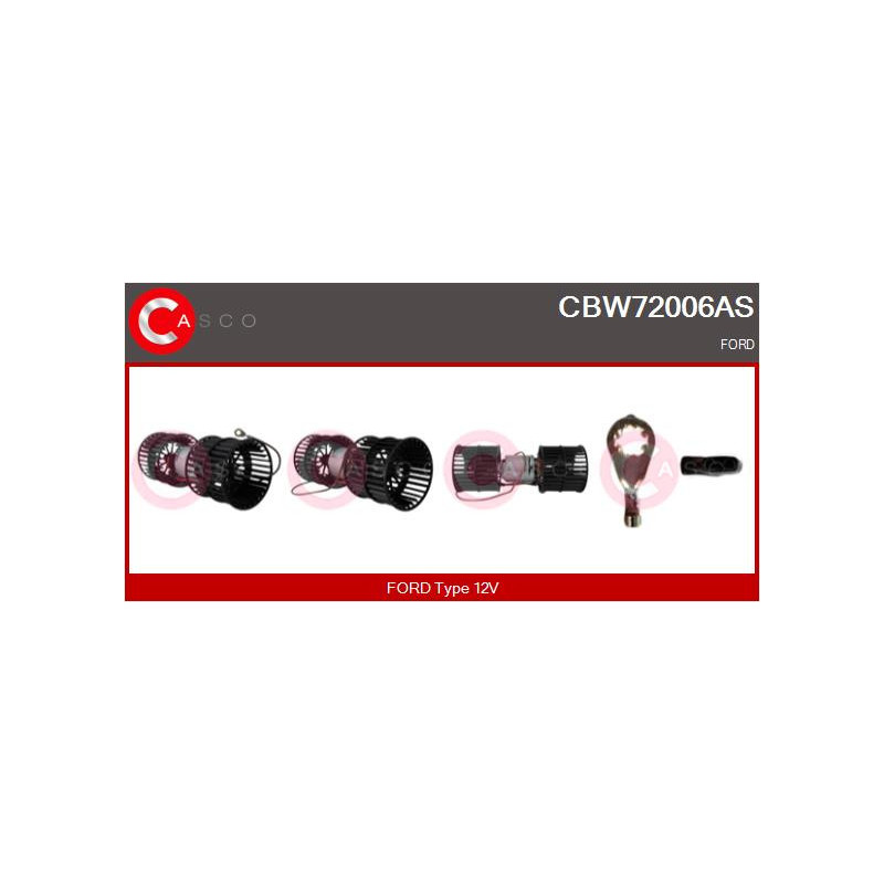 Pulseur d'air habitacle CASCO