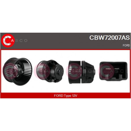 Pulseur d'air habitacle CASCO