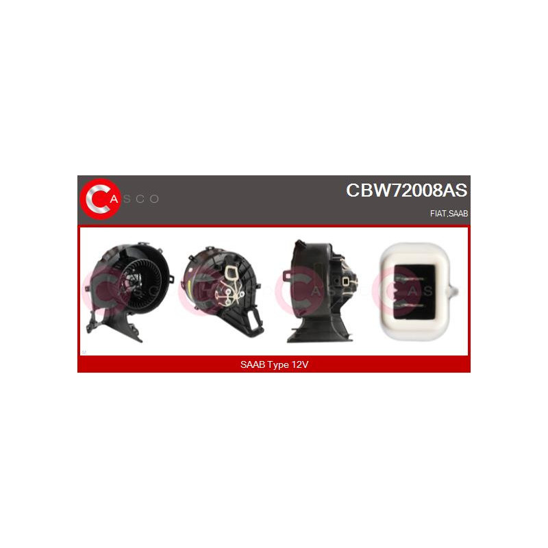 Pulseur d'air habitacle CASCO