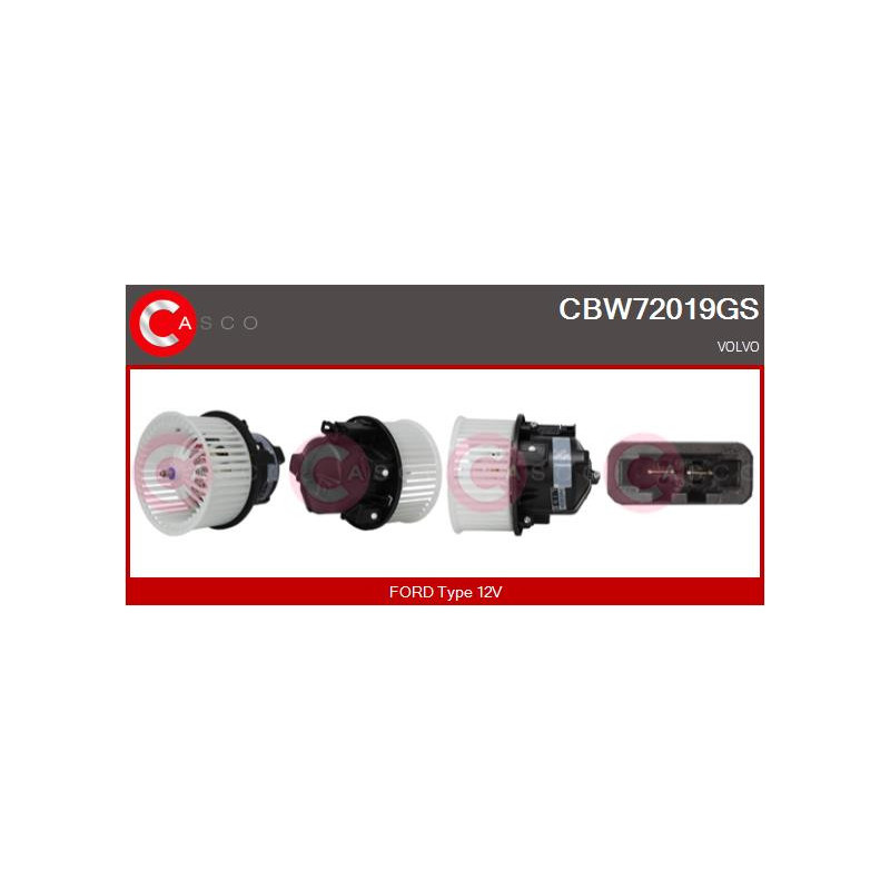 Pulseur d'air habitacle CASCO