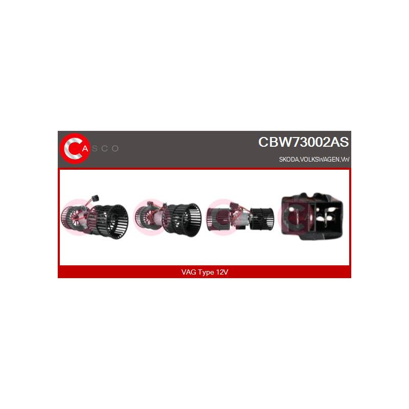 Pulseur d'air habitacle CASCO