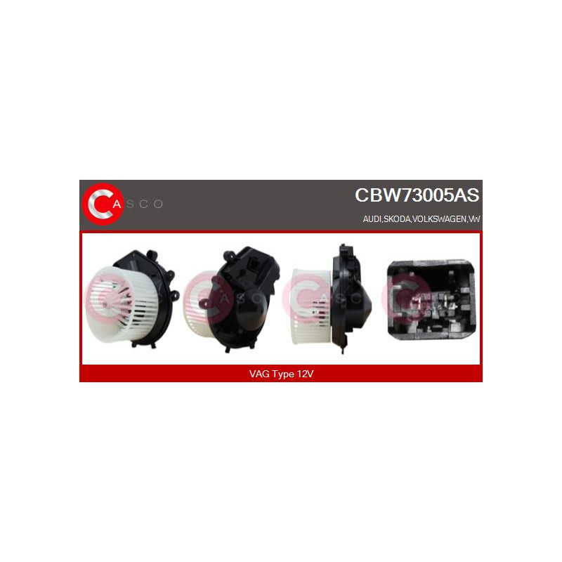 Pulseur d'air habitacle CASCO