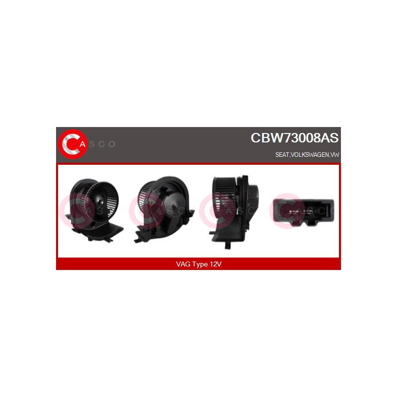 Pulseur d'air habitacle CASCO