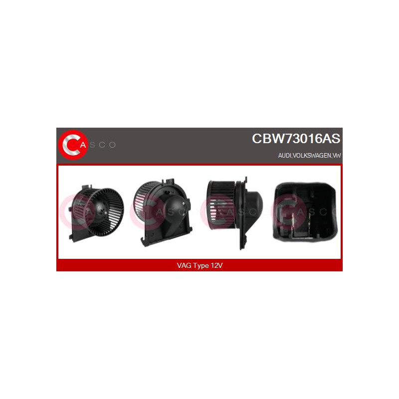 Pulseur d'air habitacle CASCO