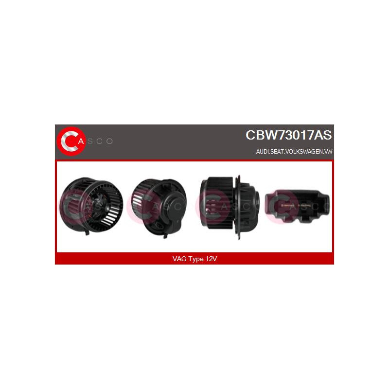 Pulseur d'air habitacle CASCO