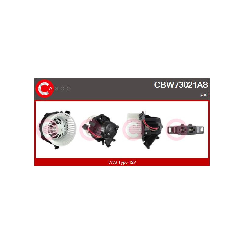Pulseur d'air habitacle CASCO