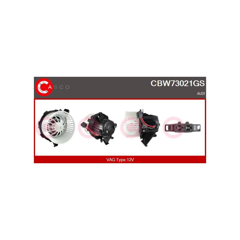 Pulseur d'air habitacle CASCO