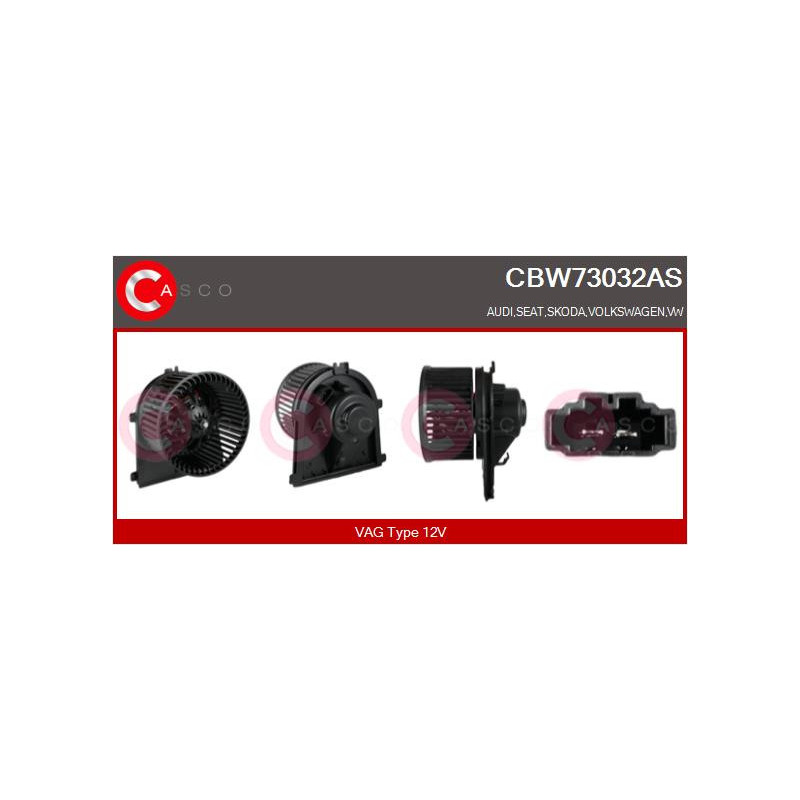 Pulseur d'air habitacle CASCO