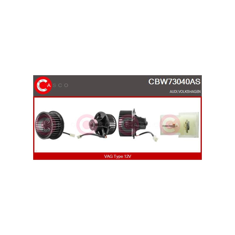 Pulseur d'air habitacle CASCO