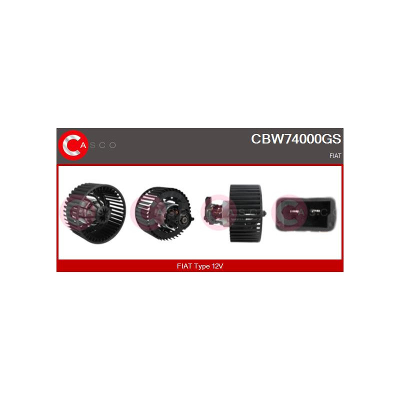 Pulseur d'air habitacle CASCO