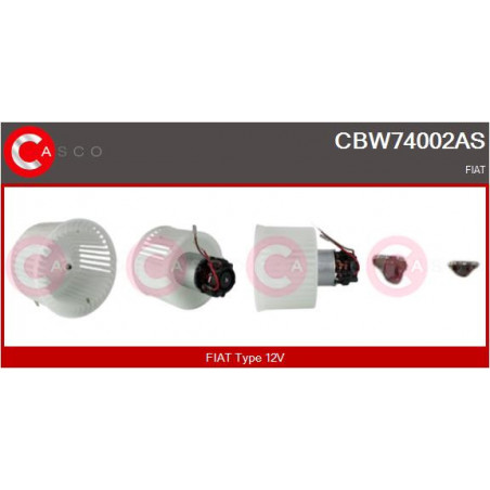 Pulseur d'air habitacle CASCO