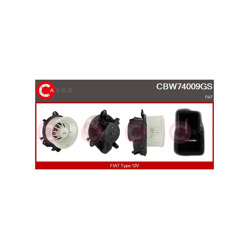 Pulseur d'air habitacle CASCO