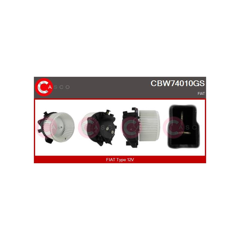 Pulseur d'air habitacle CASCO