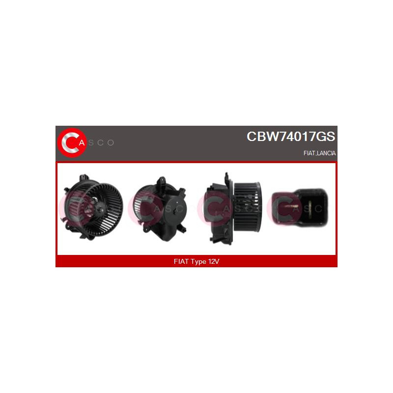 Pulseur d'air habitacle CASCO