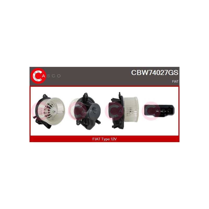 Pulseur d'air habitacle CASCO