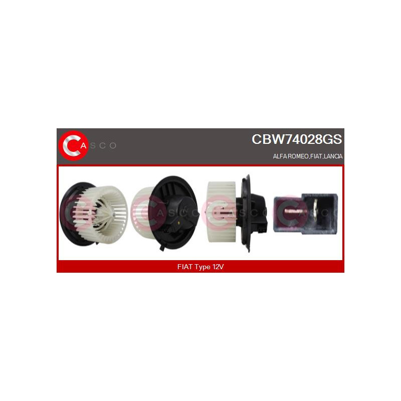 Pulseur d'air habitacle CASCO