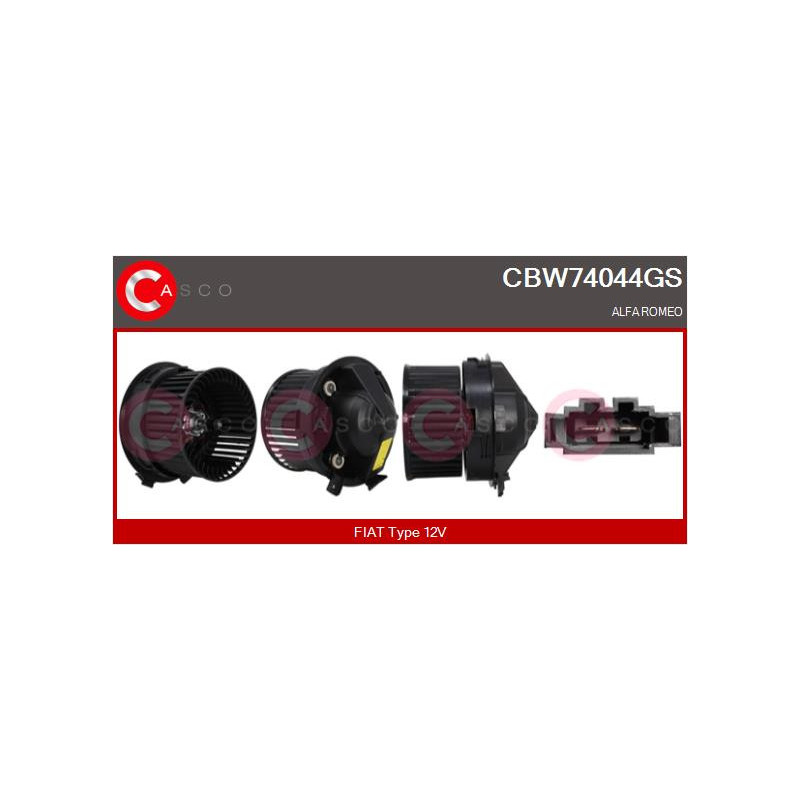 Pulseur d'air habitacle CASCO